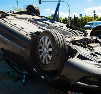 Car Wreck upside down