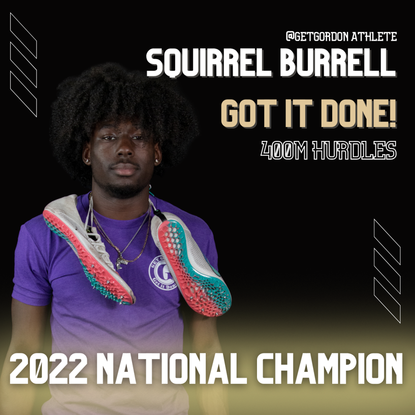 sean burrell, Track Star Sean Burrell Wins NCAA Title