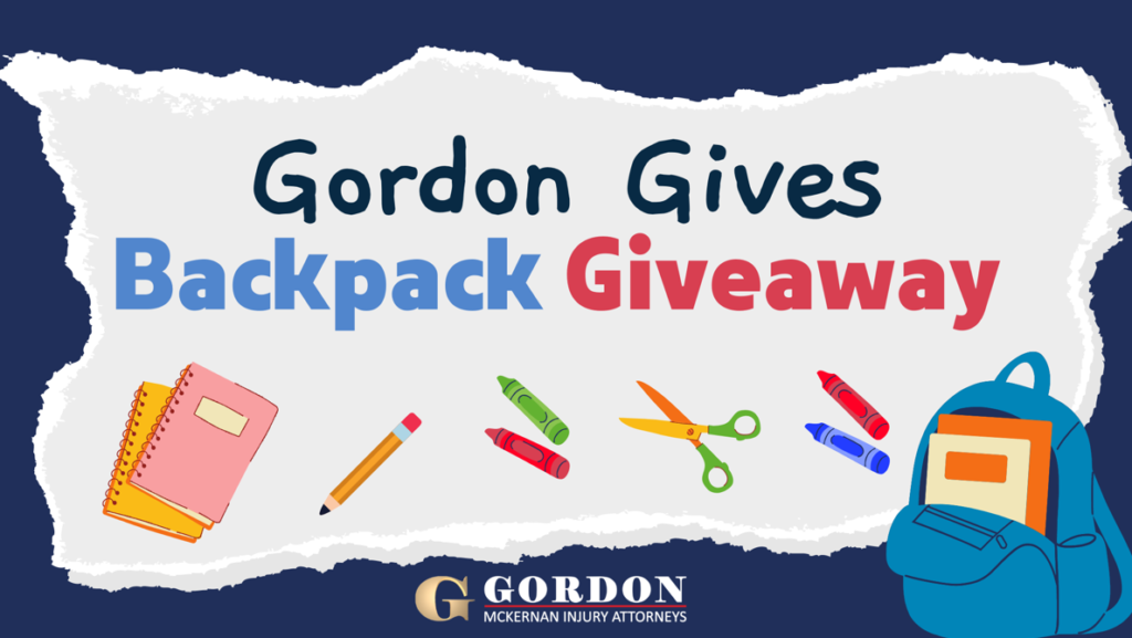 Introducing the Gordon Gives Backpack Giveaway Event