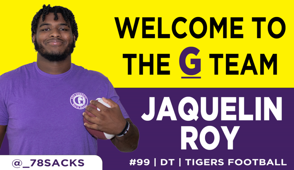 jaquelin roy, Tigers Defensive Lineman Jaquelin Roy Joins the G Team