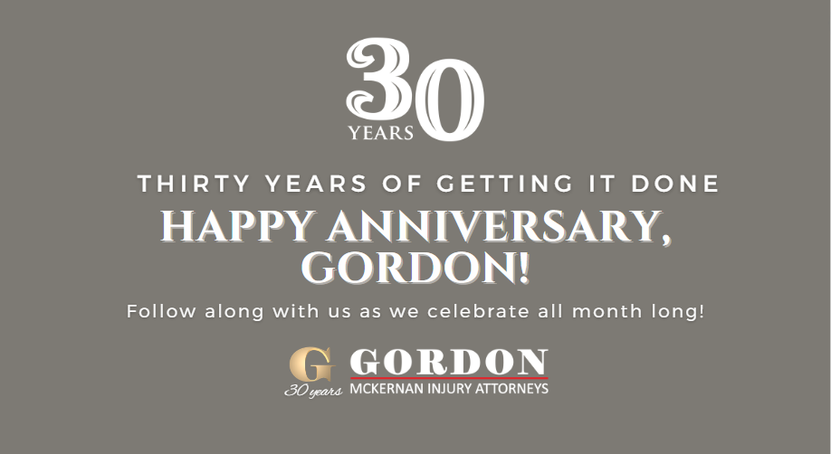 gordon mckernan, Celebrating 30 Years of Gordon McKernan