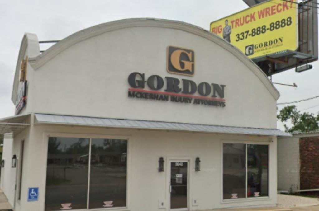 The Lake Charles office of Gordon McKernan Injury Attorneys