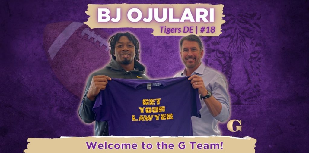 BJ Ojulari, Tigers’ Defensive End BJ Ojulari Got Gordon