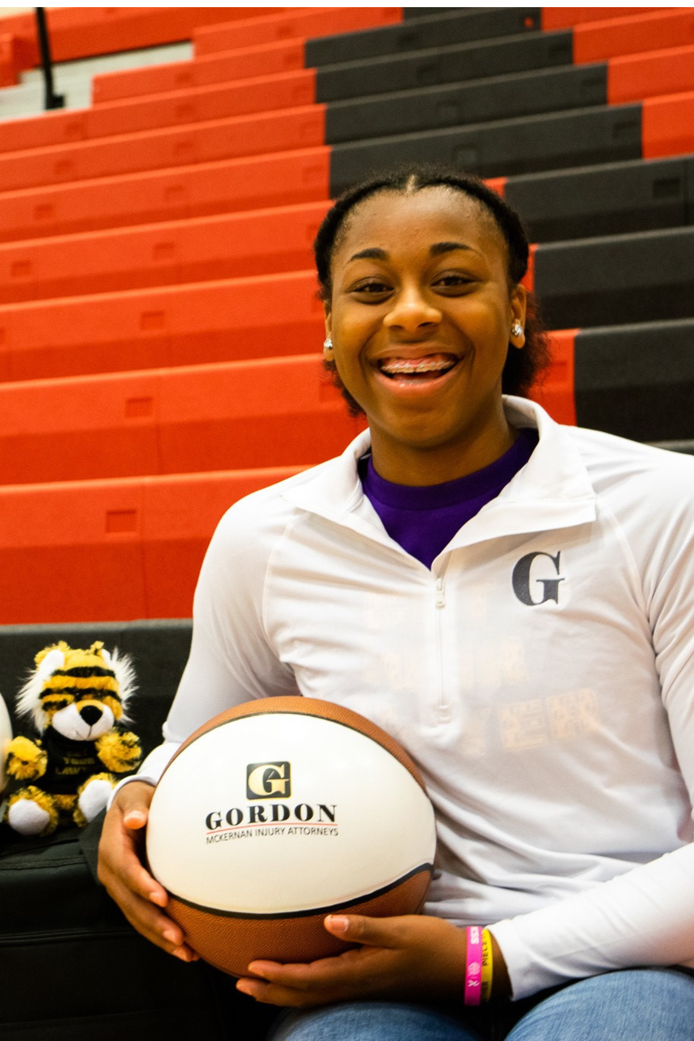 Mikaylah Williams signed by Gordon Mckernan