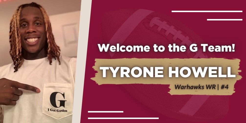 Tyrone Howell signed by Gordon Mckernan