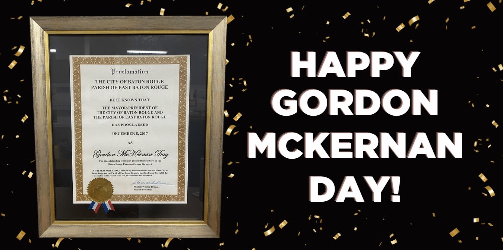 Happy Gordon McKernan Day, Happy Gordon McKernan Day!