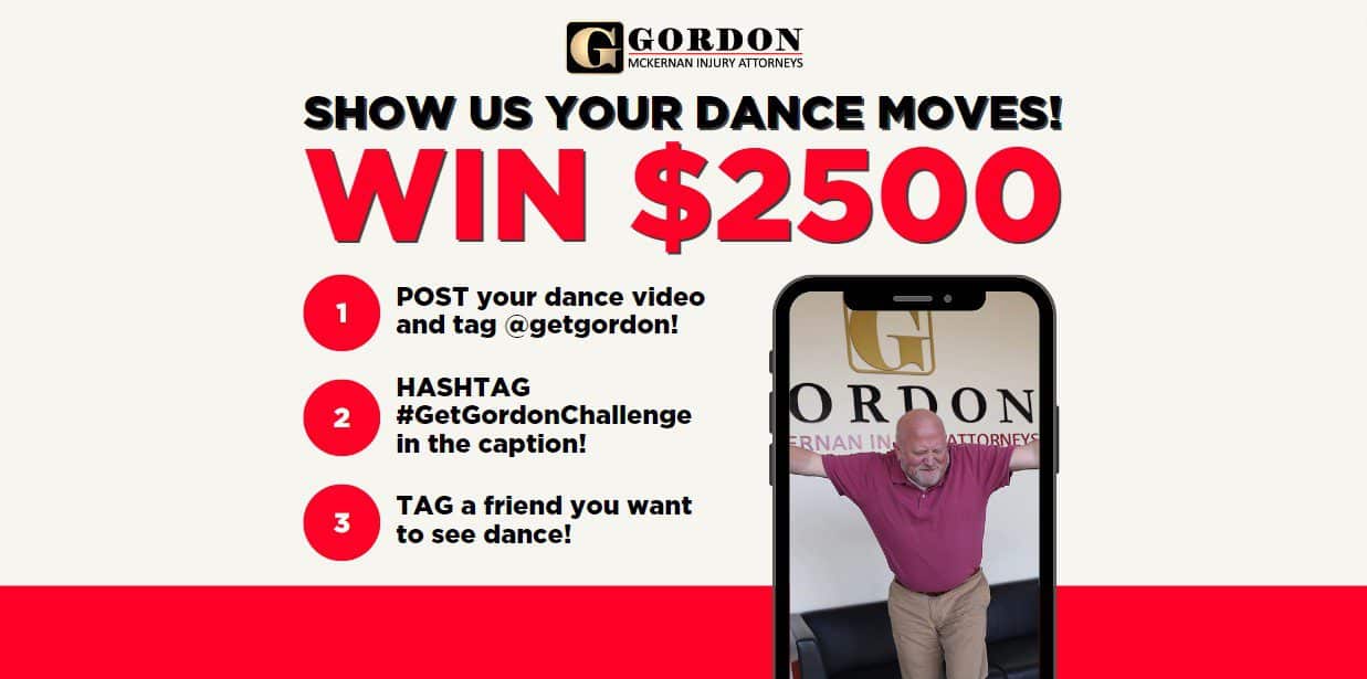 We're Giving Away Up to 2,500 for Our Get Gordon Jingle Dance