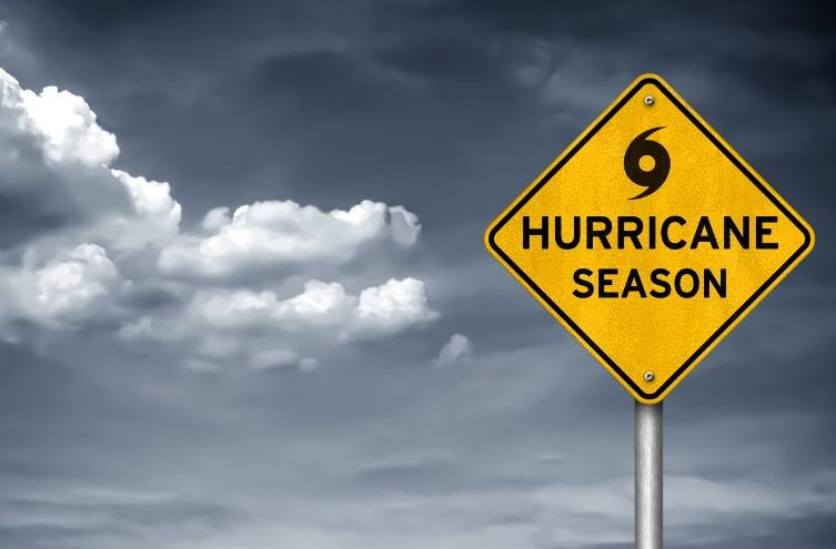 hurricane season sign