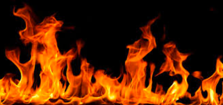 picture of orange, red, and yellow flames