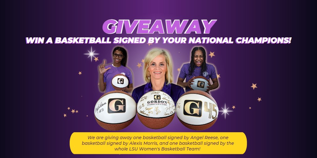 Tigers Women's Basketball, Gordon McKernan Partners with Tigers Women’s Basketball to Give Away Three Autographed Basketballs 