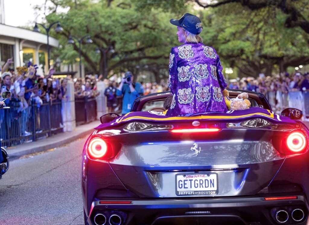 Kim Mulkey LSU parade