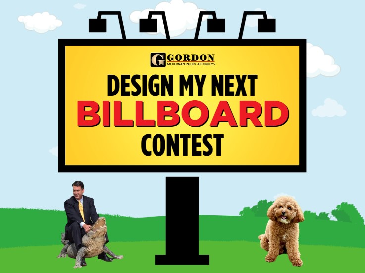Get Gordon Billboard Design Competition, Gordon McKernan Engages the Community with Launch of Get Gordon Billboard Design Competition 