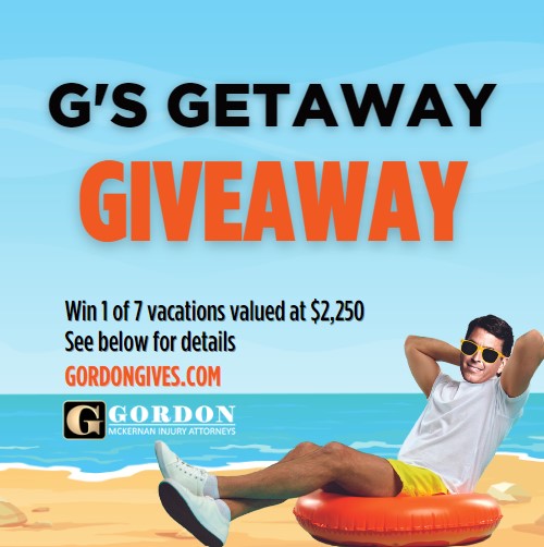 G's Getaway Giveaway, Gordon McKernan Announces G&#8217;s Getaway Giveaway: An Exciting Vacation Giveaway