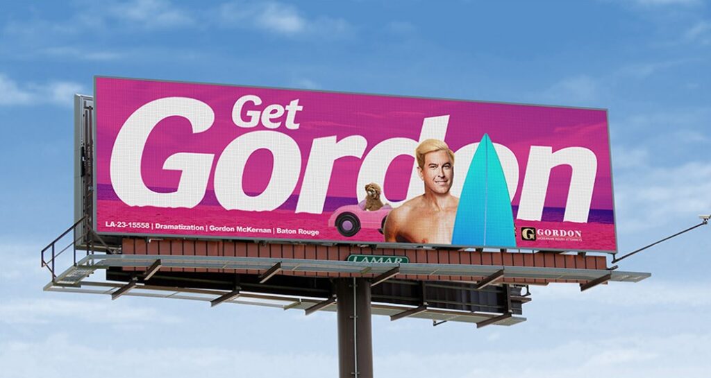 Gordon McKernan Barbie Billboard