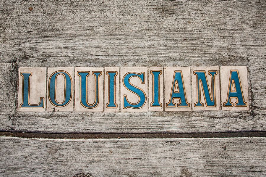 louisiana spelled out in NOLA