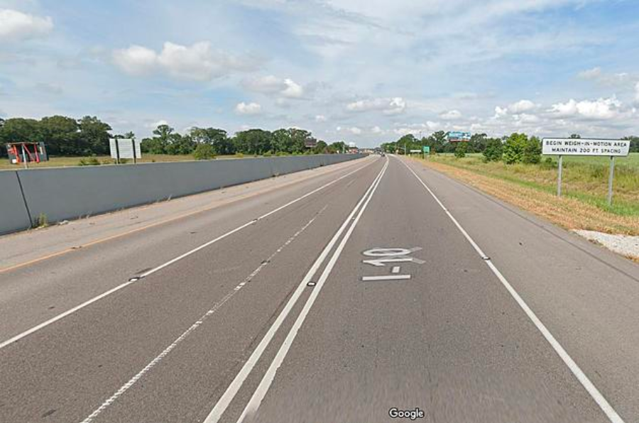 road work for I-10_I-49 Interchange