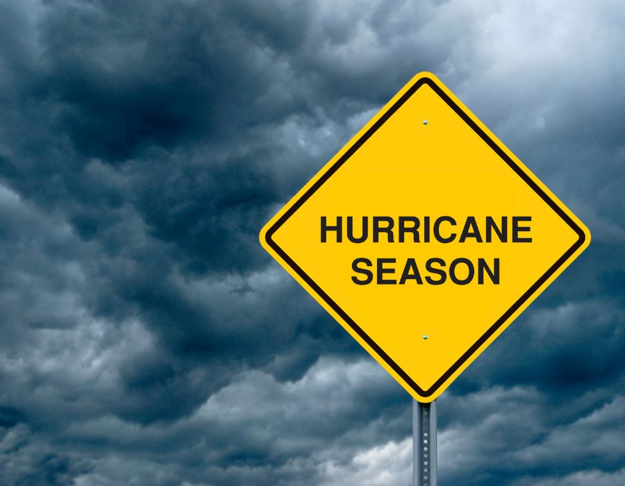 hurricane season sign