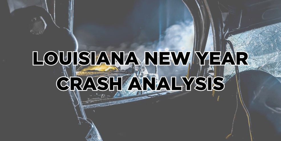 Louisiana New Year Crash Analysis Blog Image