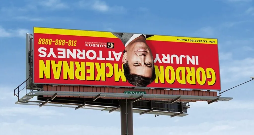 Upside Down Billboard Blog Image