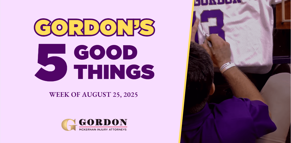 , G’s Five Good Things — Week of August 25, 2025