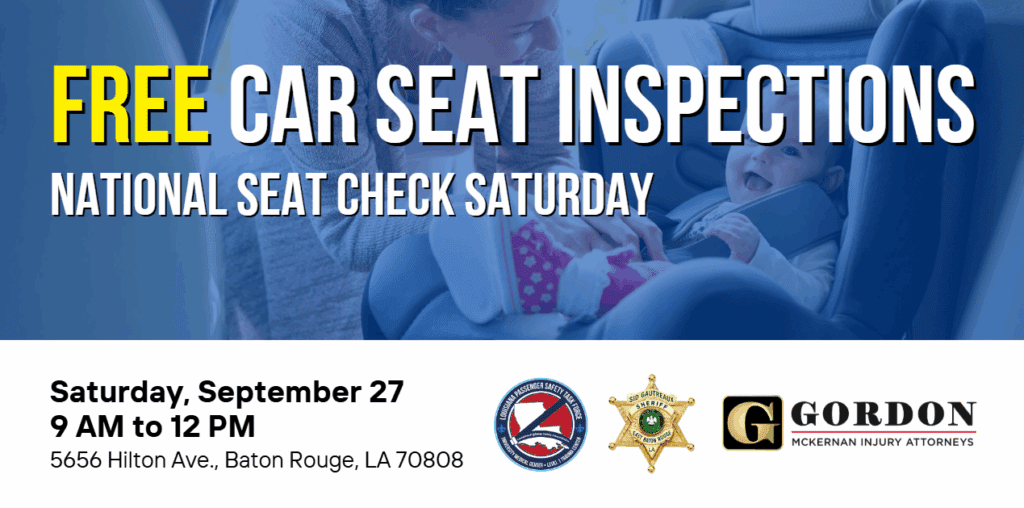 Free Car Seat Inspections Baton Rouge, Free Car Seat Inspections in Baton Rouge for National Seat Check Saturday