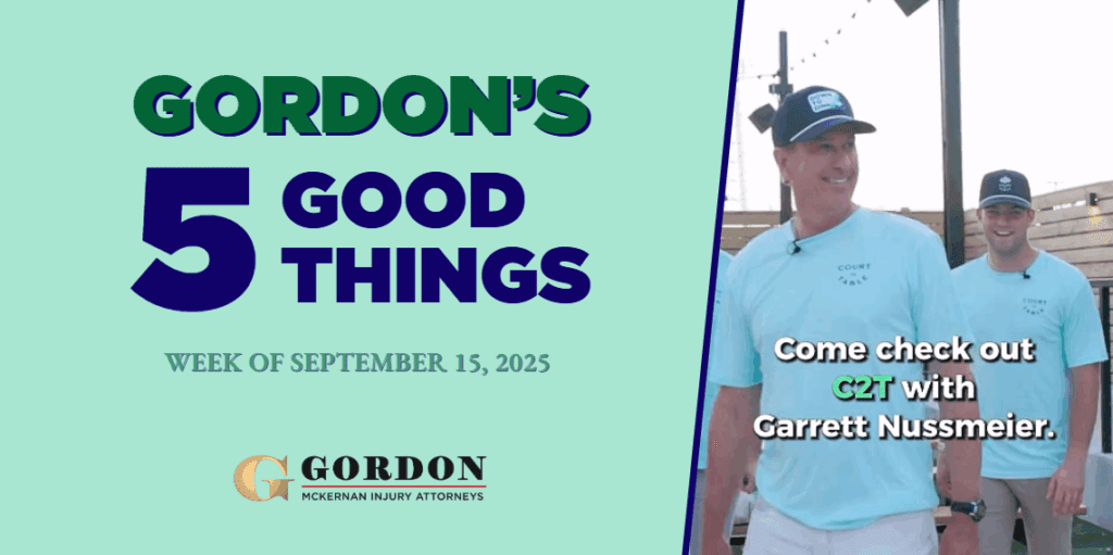 G's Five Good Things, G’s Five Good Things — Week of September 15, 2025