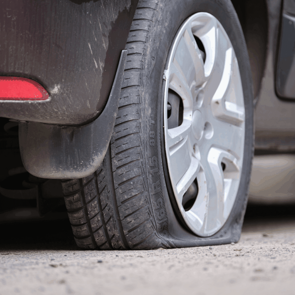 Tire Blowout Accident in Shreveport