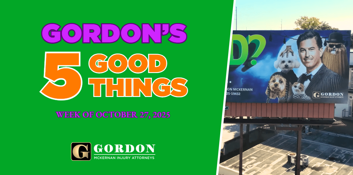 G's Five Good Things, G’s Five Good Things — Week of October 27, 2025