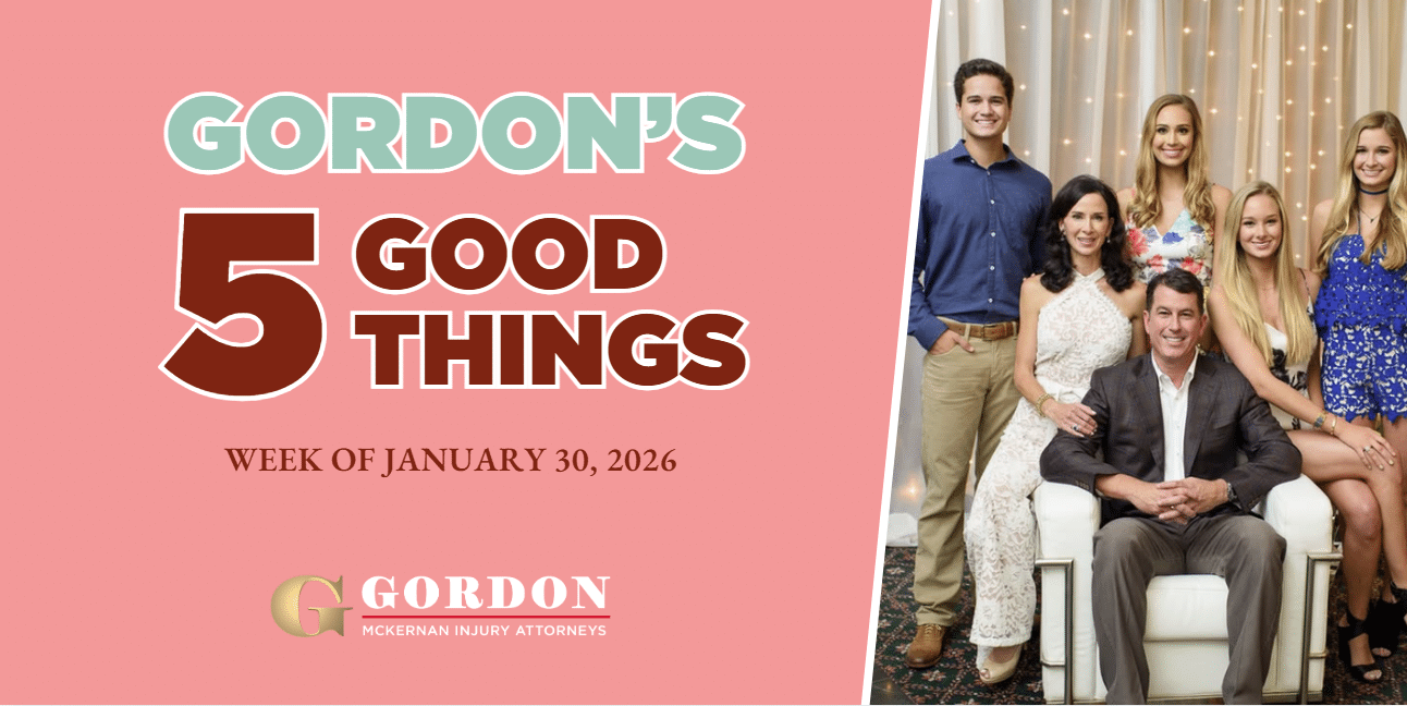 G's Five Good Things, G&rsquo;s Five Good Things &mdash; Week of January 30, 2026