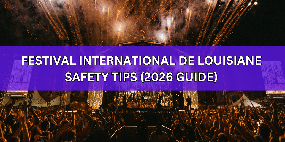 festival international de louisiane safety tips