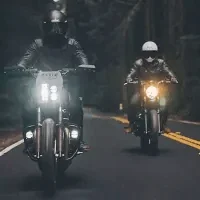 2-Motorcycles-on-Road-Head-on