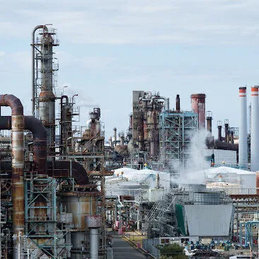 Petrochemical industrial plant at kawasaki Petrochemical industrial plant at kawasaki