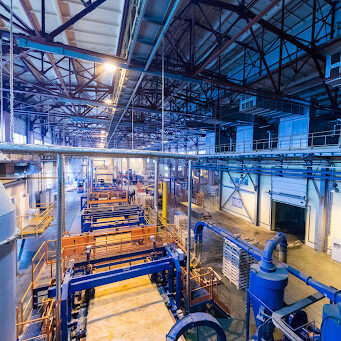 Inside An Industrial Plant