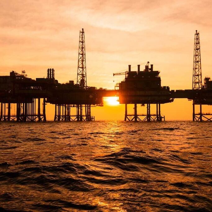 Maritime Oil Rig Plataforma petrolífera marítima