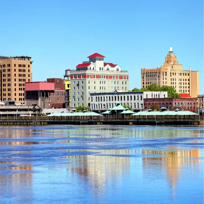Monroe city Monroe city skylin