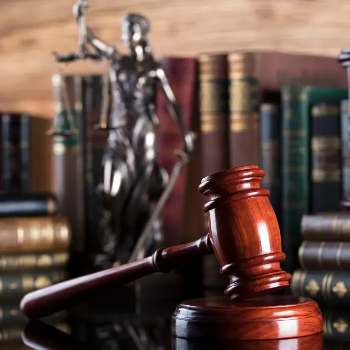 Monroe injury law law books and lady liberty